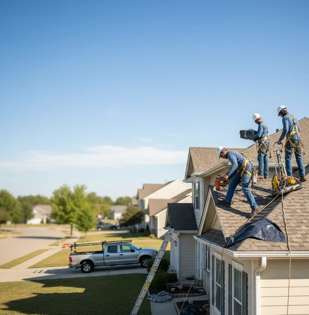 Roof Leak Repair in New Springfield, OH